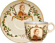 Victoria Jubilee Mammoth Cup & Saucer